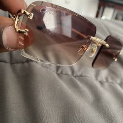 Cartier gold wires Hennessy tint