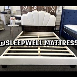 Queen size bed frame only