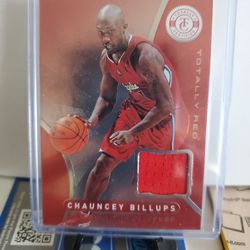 Clippers Chauncey Billups Jersey Card