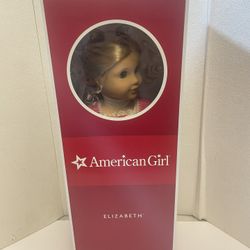 2010 Retired ELIZABETH Cole American Girl Doll 18” With BOOK - Rare - New IN BOX
