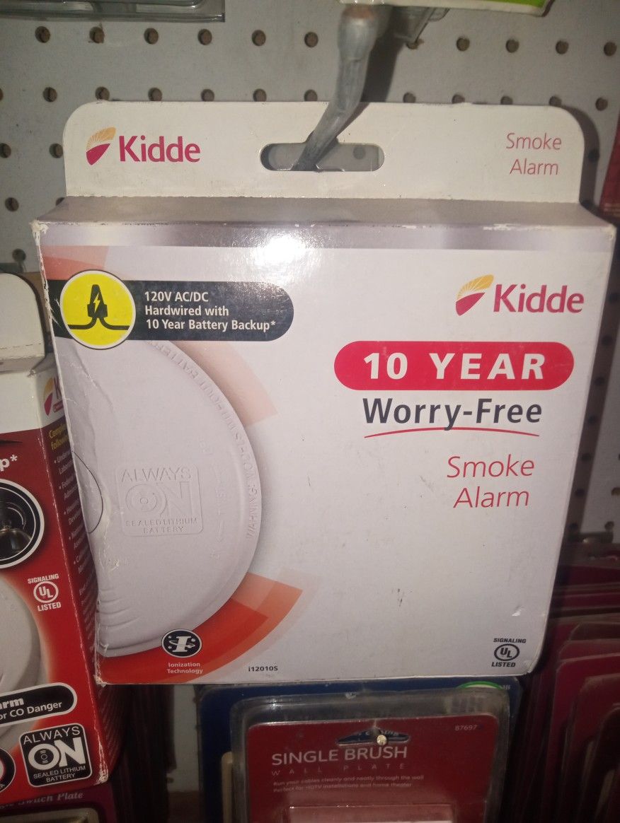 Firex Kidde 10 Year Worry Free Smoke Alarm Brand New