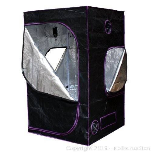 APOLLO HORTICULTURE 48”X48”X80” MYLAR HYDROPONIC GROW TENT FOR INDOOR PLANT GROWING