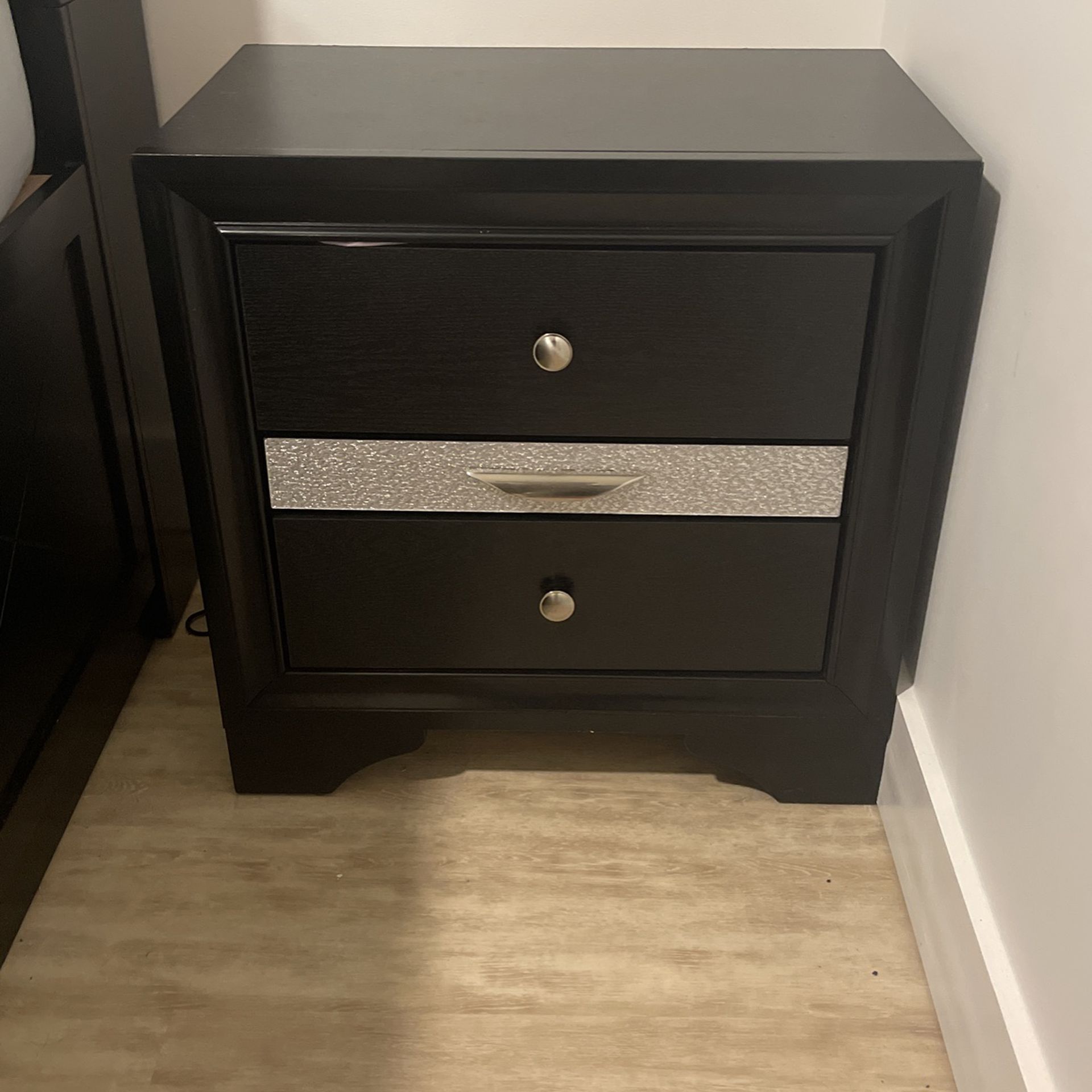Black & Silver Night Stands