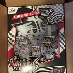 Pokemon White Flare Binder Box New Sealed