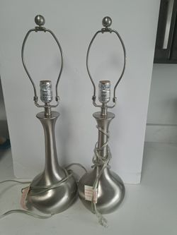 SILVER LAMPS