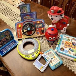 Bulk Kids Educational Toys- Paw Patrol, Leapfrog, VTech