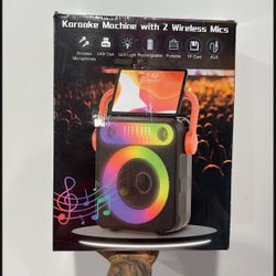 Brand NEW KARAOKE MACHINE 2 Mics 