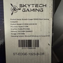 Skytech Gaming Desktop