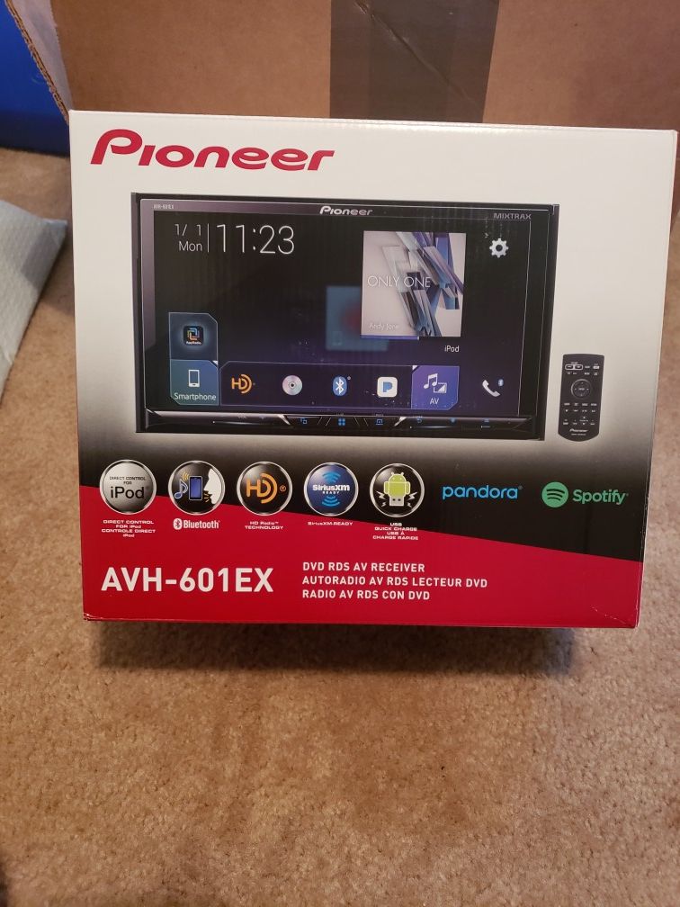 Pioneer Bluetooth Radio Touch Screen with Backup camera