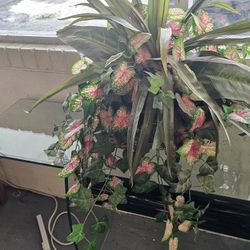Artificial Plant In Basket 