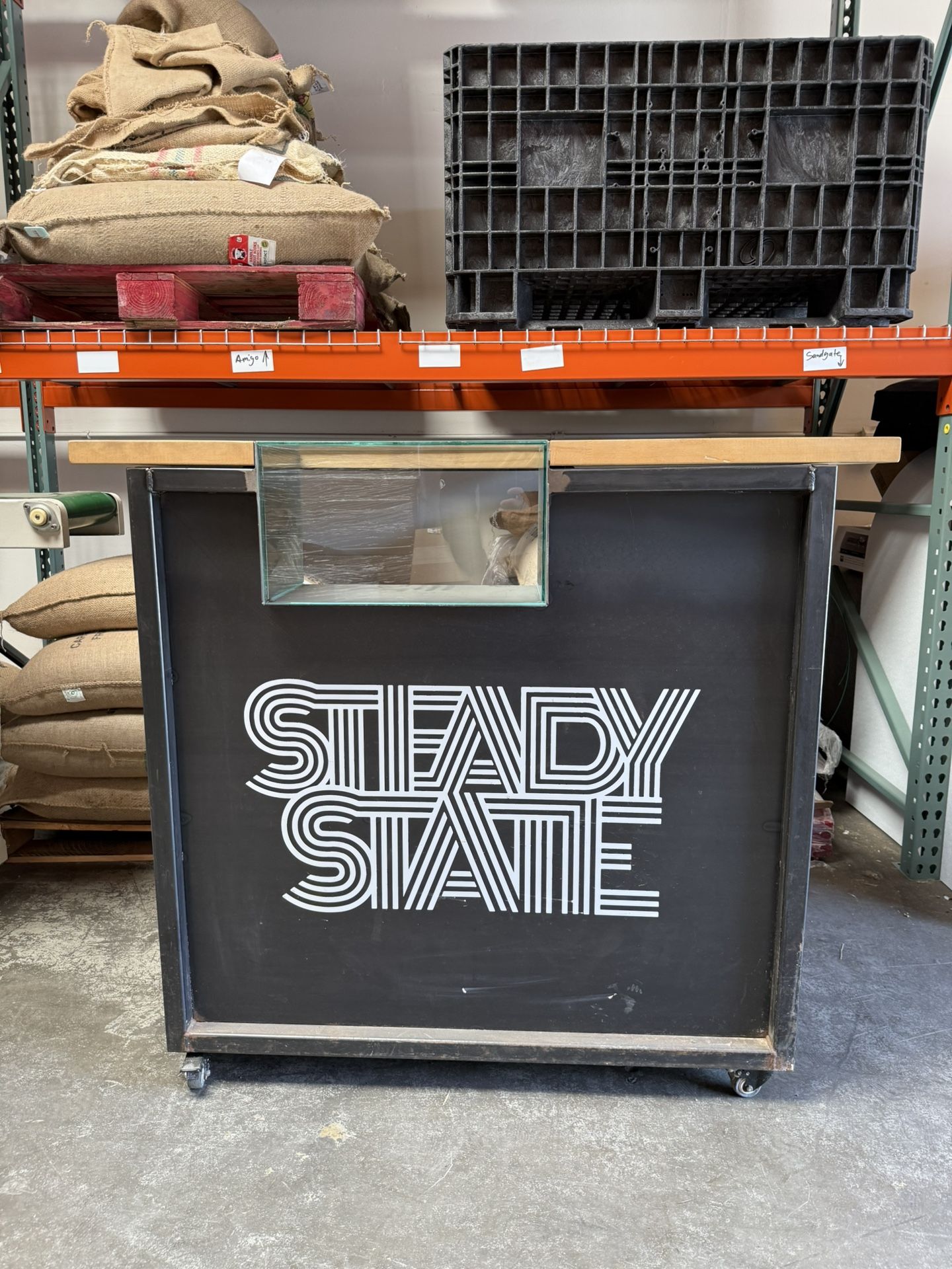 Heavy-duty Mobile/Permanent Cart for Events