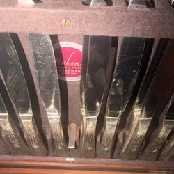 Nash Sterling Silver Plated Silverware