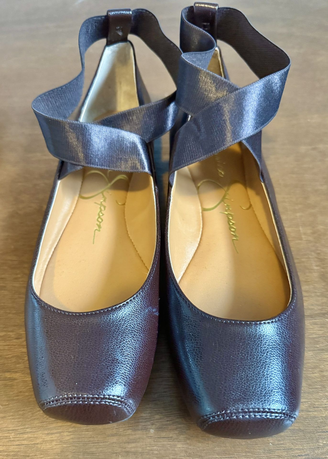 Jessica Simpson Mandalaye Leather Flats