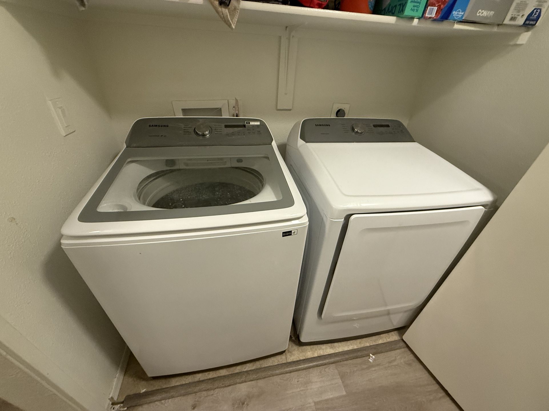 Washer And Dryer