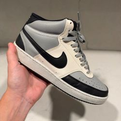 Nike Court Vision Mid Next Nature “Light Smoke Grey” Size 9