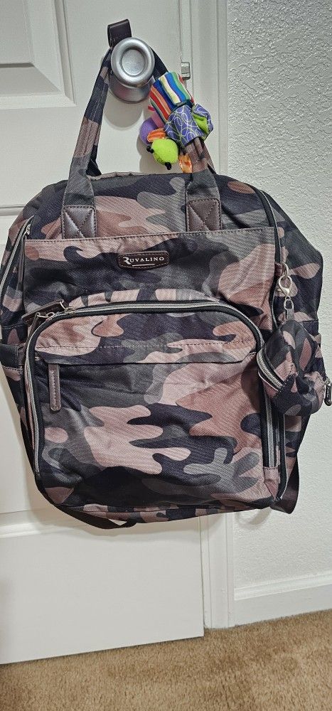 Camouflage Diaper Bag