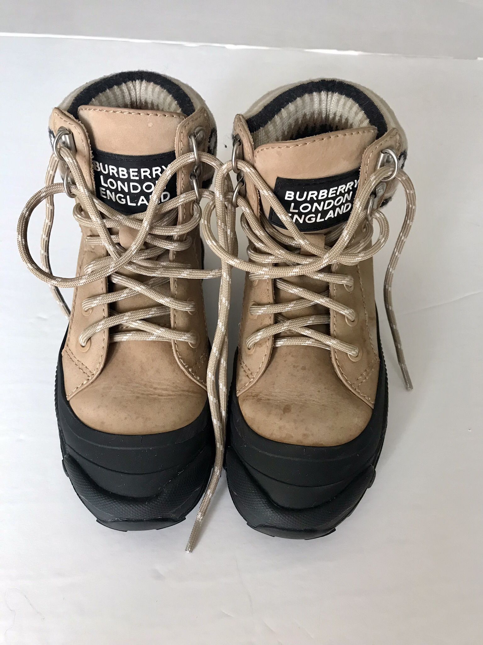 BURBERRY LONDON, ENGLAND, ANKLE BOOTS, KIDS MINI ARTHUR SUEDE