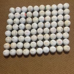 70 Used Titleist Pro V1 / V1x Golf Balls – Good Condition