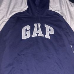 Blue Navy Gap Hoodie 