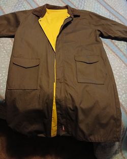 Medium Brown Raincoat