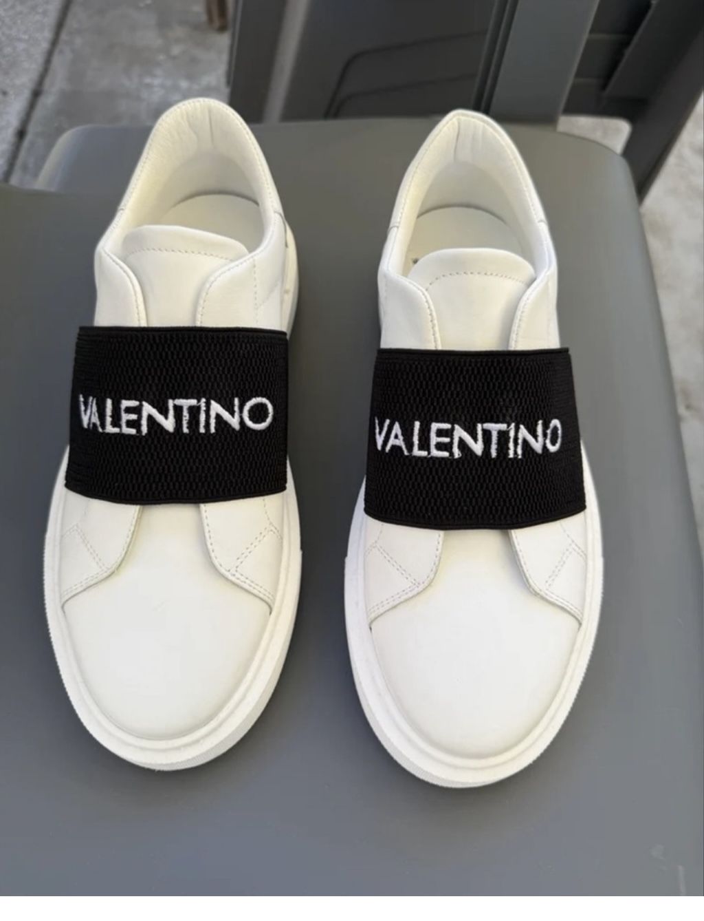 Valentino White Shoes 