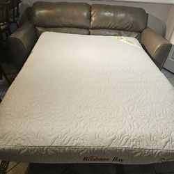 Queen Sofa Sleeper In Navy Color 
