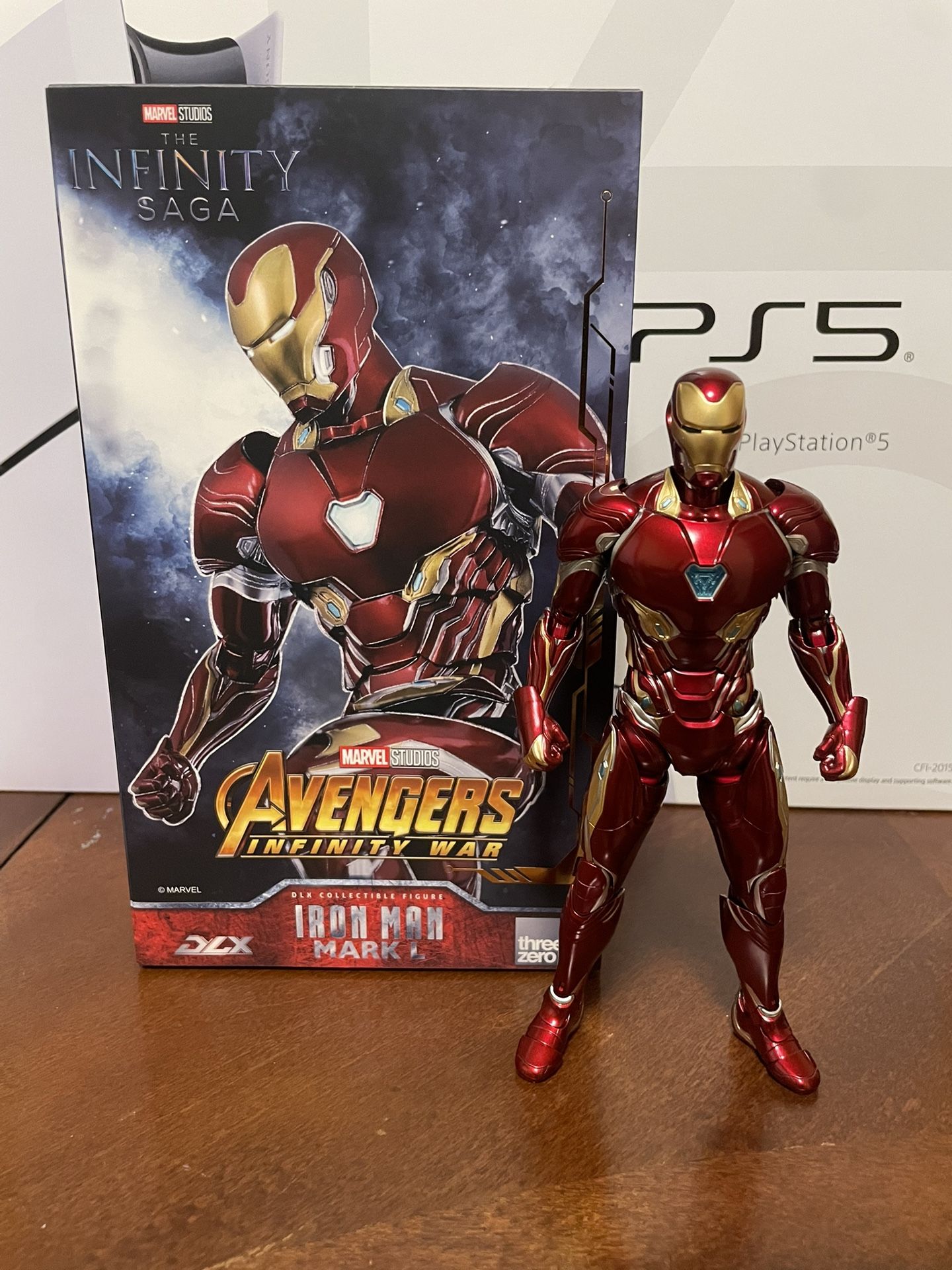 Iron Man Mark 50 THREEZERO Diecast Figure