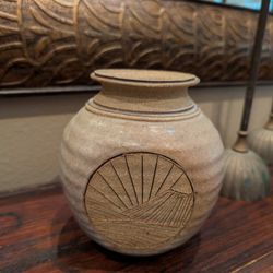 Signed Studio Pottery Pot Vase