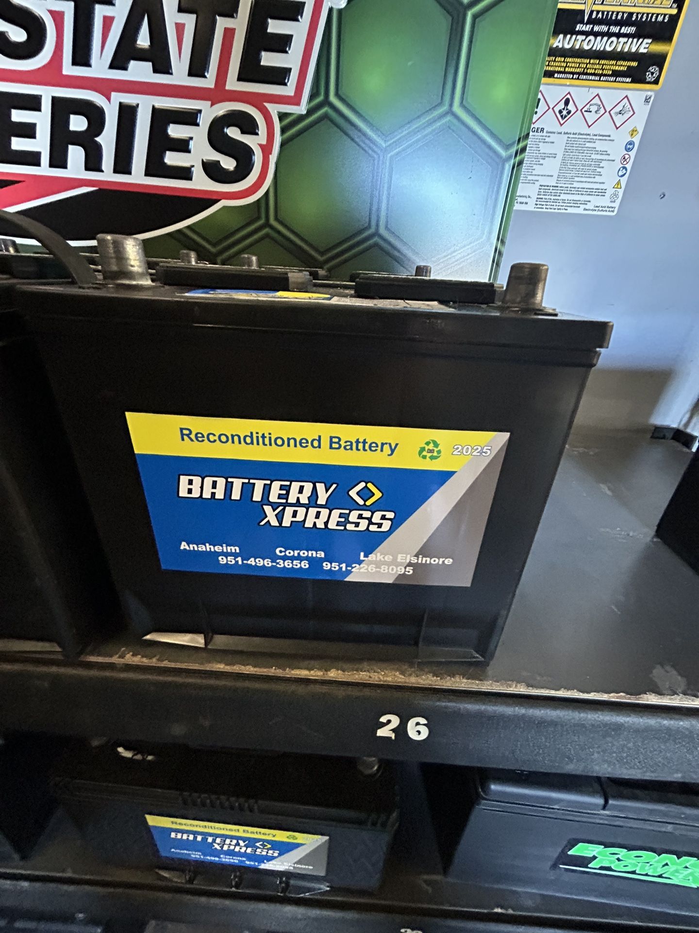 Car Batteries- NEVER USED