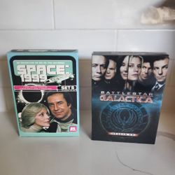 Space: 1999 Set 5 & Battlestar Galactica Season 4.5 DVDs