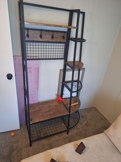 Coat Rack Plus Shoe Rack