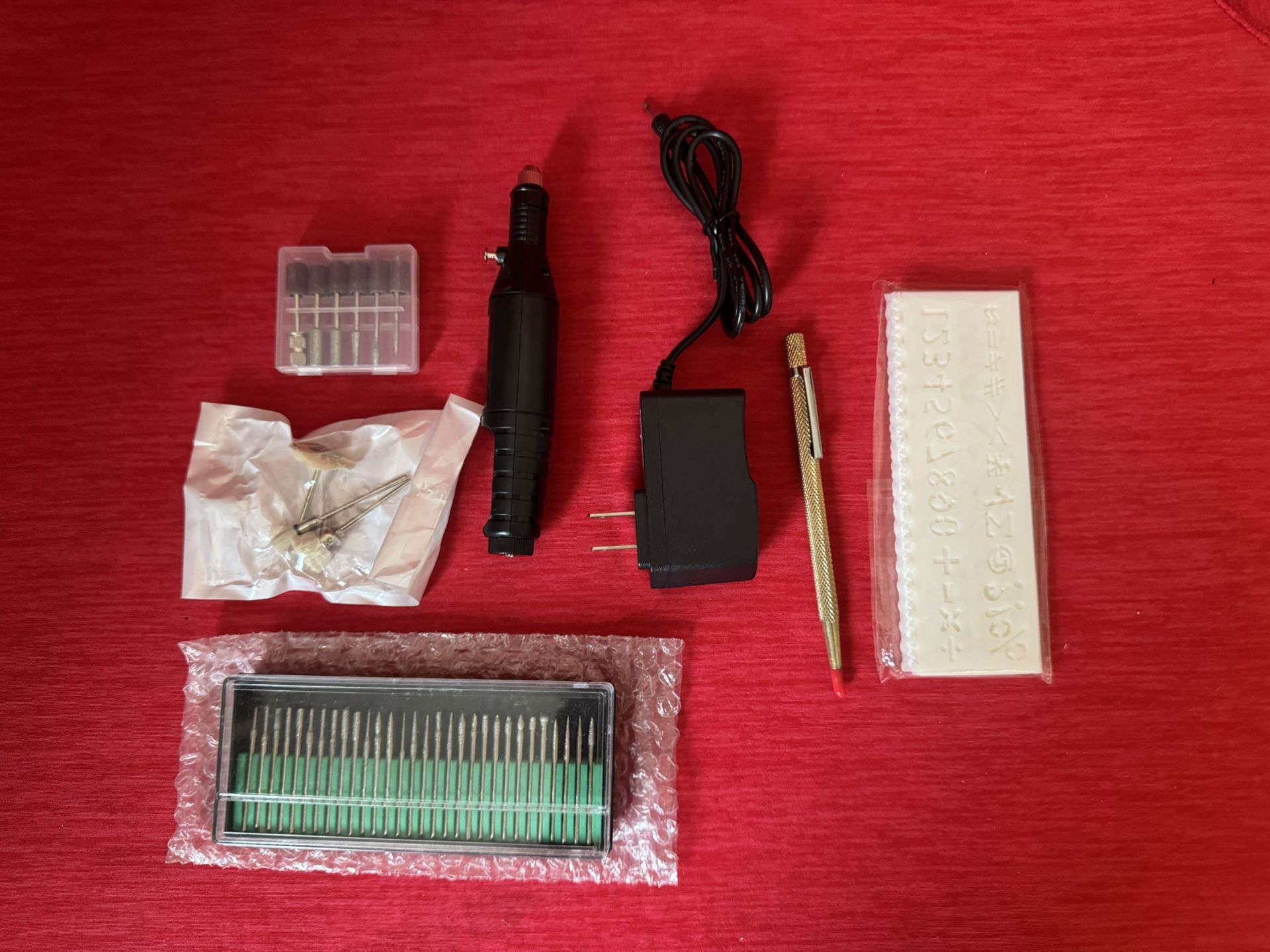 TOOLSGO 60Pcs Mini Rechargeable Engraver Pen Set