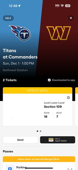 Washington Commanders Vs Tennessee Titans