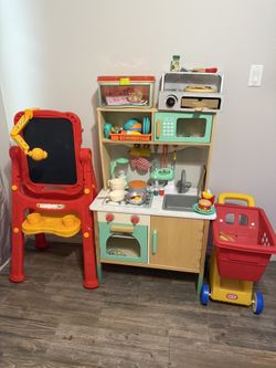 Play Kitchen with Everything Included