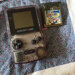 Nintendo Gameboy Color Super Mario Game