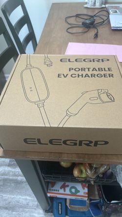 ELEGRP Portable EV Charger w/ Tesla adapter
