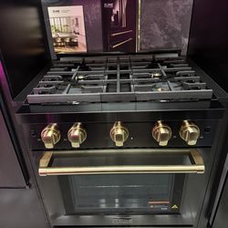 ZLINE Autograph Edition 30 in. 4.2 cu. ft. Classic Gas Range with 4 Burner Cooktop