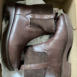 Fitflop Brown Leather Women Boots