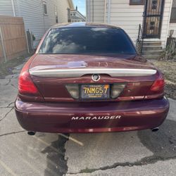 2004 Mercury Marauder Burgundy 