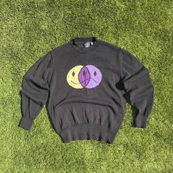 WeSc Happy Sad Knit Sweater