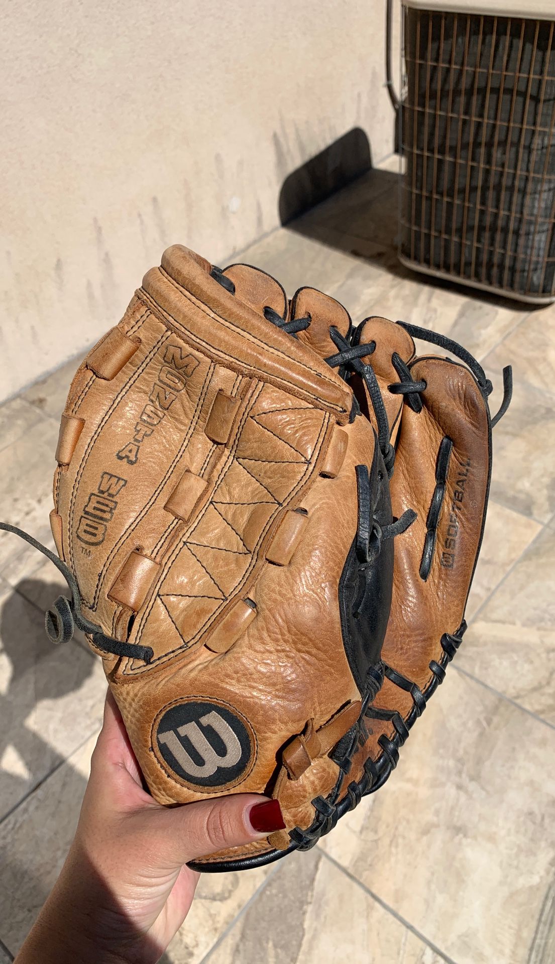 Wilson softball glove