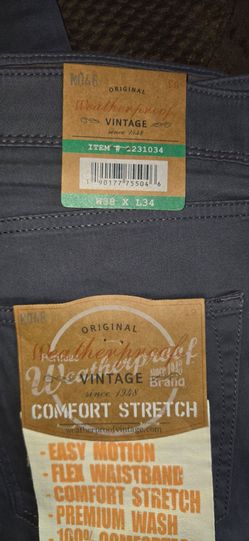 Grey weatherproof pants