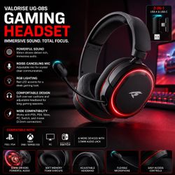 🎮 Valorise UG-08S Wireless Gaming Headset