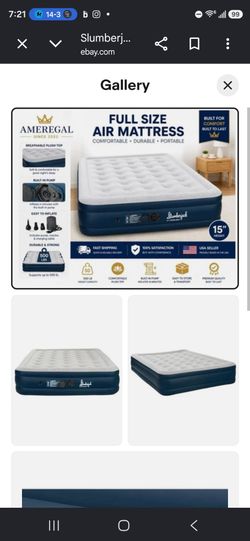 Full Size Air Mattress New!