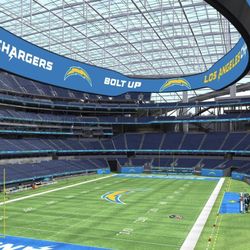 Chargers Vs Saints section 210 Row 10 Aisle Seats 1-4 $30 Each 