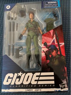 GI Joe Lady Jaye classified series