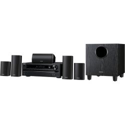 Onkyo HT-S3400 Home SURROUND SOUND THEATER SET UP 