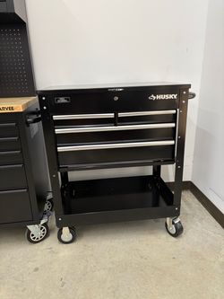 Husky Rolling Tool Cart with Drawers