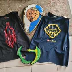 Lego Castle And Chima Costume And Shields