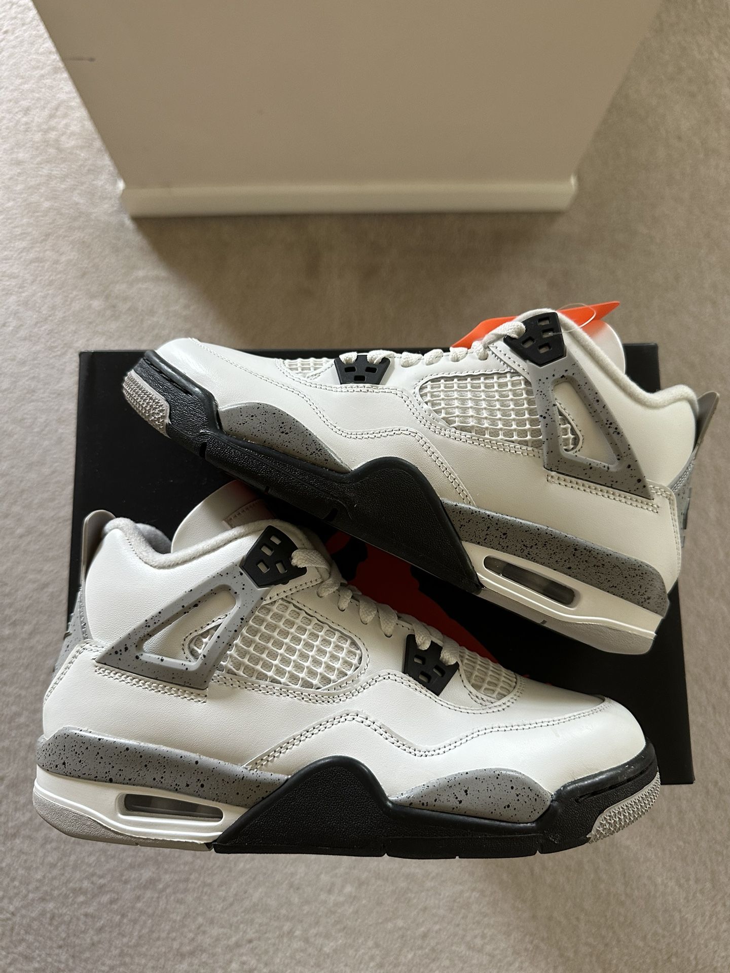 Jordan 4 White Cement Size 7Y